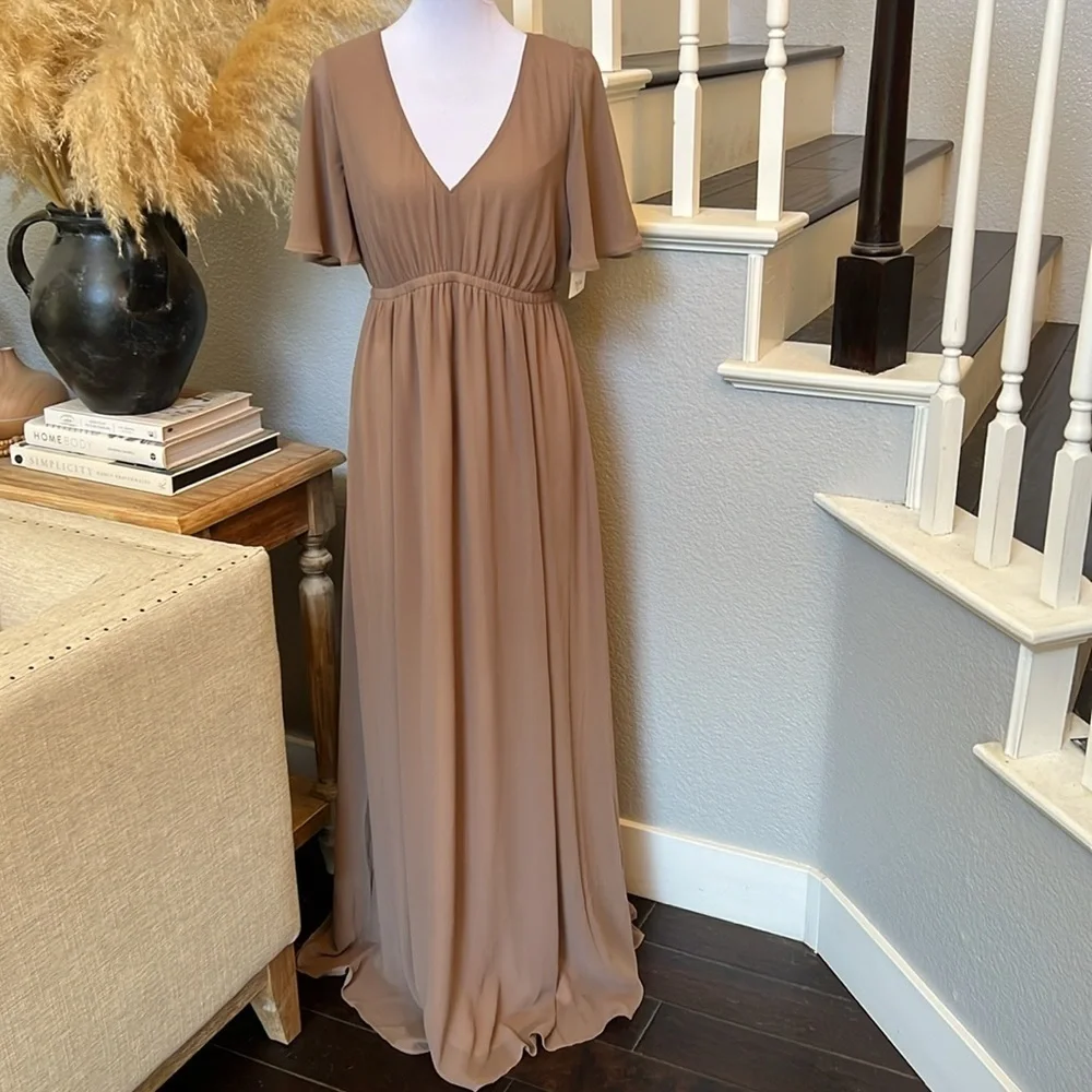 Show Me Your MuMu Emily Empire Maxi Dress - Picture 5 of 9
